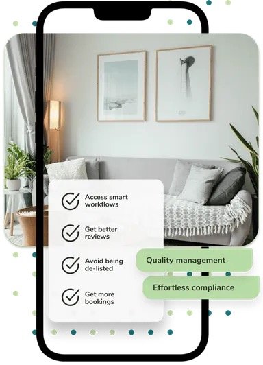 Properly's cleaning checklist interface